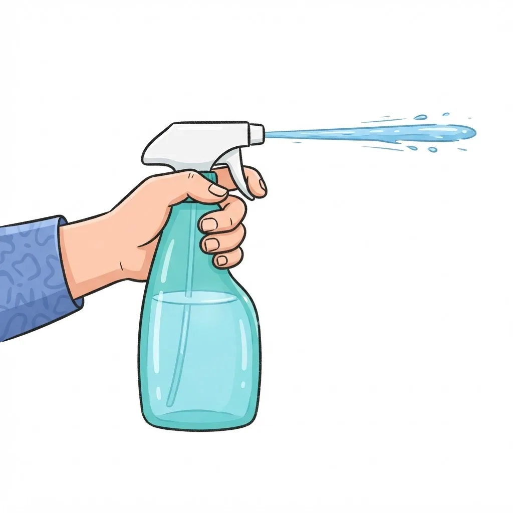 Ілюстрація до слова to squirt